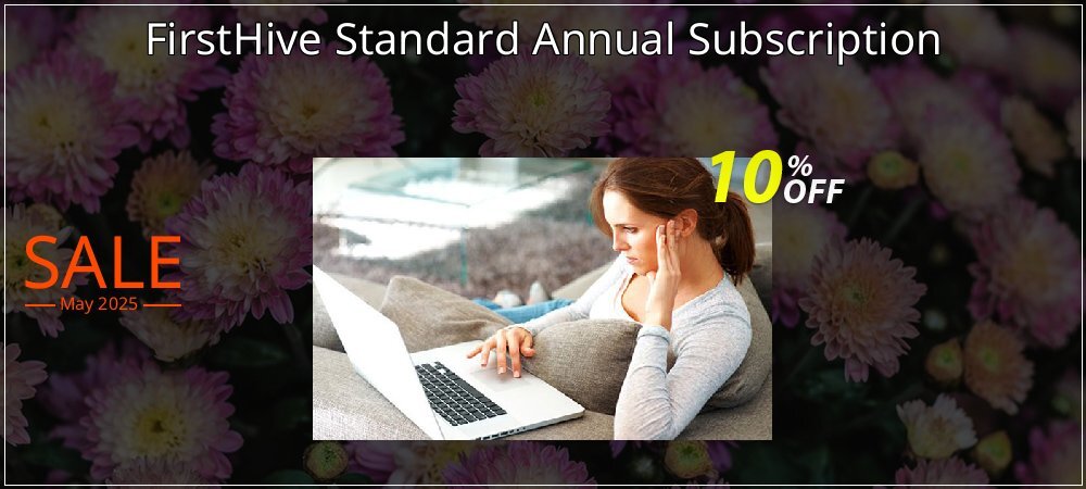 FirstHive Standard Annual Subscription coupon on World Party Day discounts