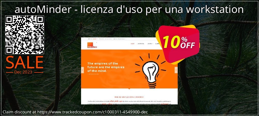 autoMinder - licenza d'uso per una workstation coupon on National Walking Day discount