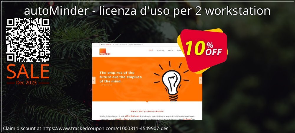 autoMinder - licenza d'uso per 2 workstation coupon on April Fools' Day deals