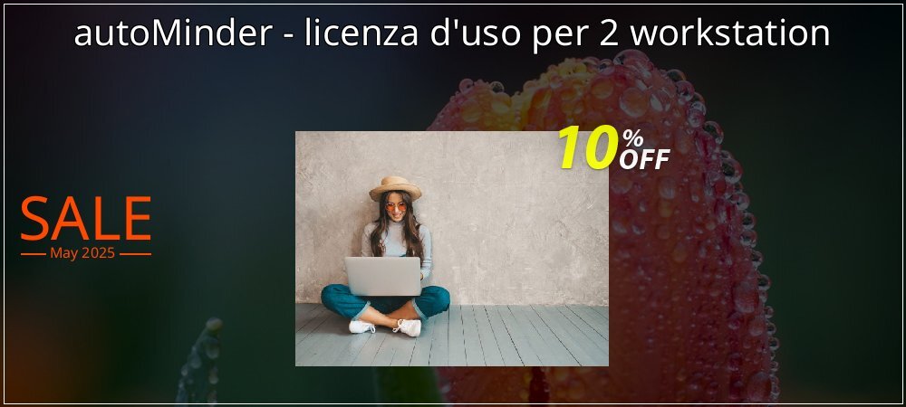 autoMinder - licenza d'uso per 2 workstation coupon on April Fools' Day deals