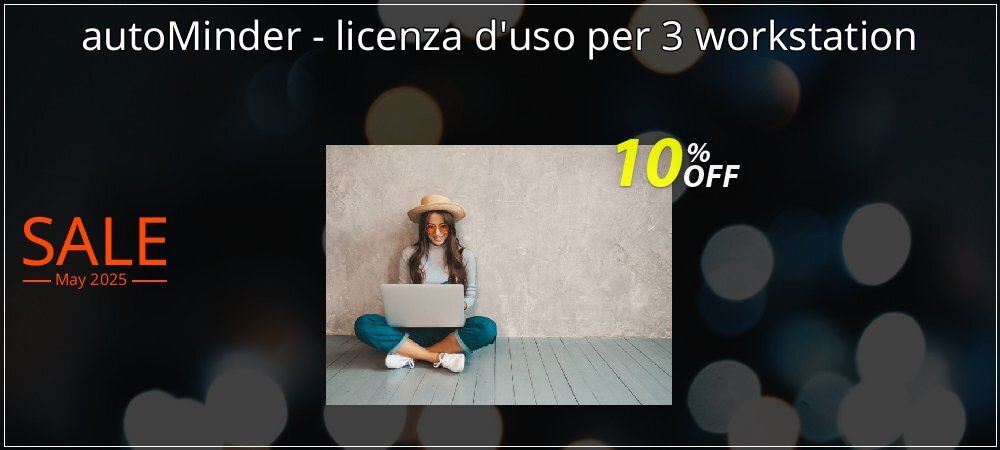 autoMinder - licenza d'uso per 3 workstation coupon on National Pizza Party Day discount