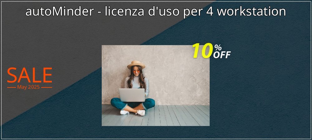 autoMinder - licenza d'uso per 4 workstation coupon on World Password Day offering discount