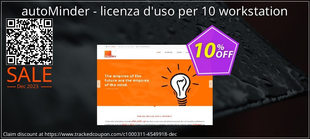 autoMinder - licenza d'uso per 10 workstation coupon on Easter Day discount