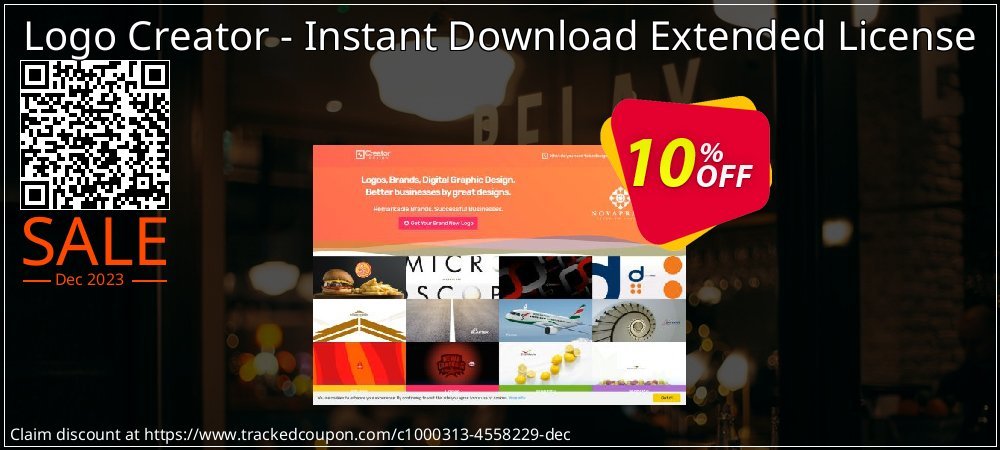 Logo Creator - Instant Download Extended License coupon on Tell a Lie Day sales