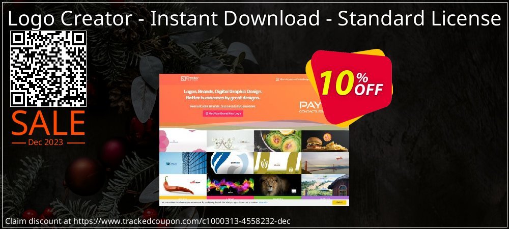 Get 10% OFF Logo Creator - Instant Download - Standard License offer
