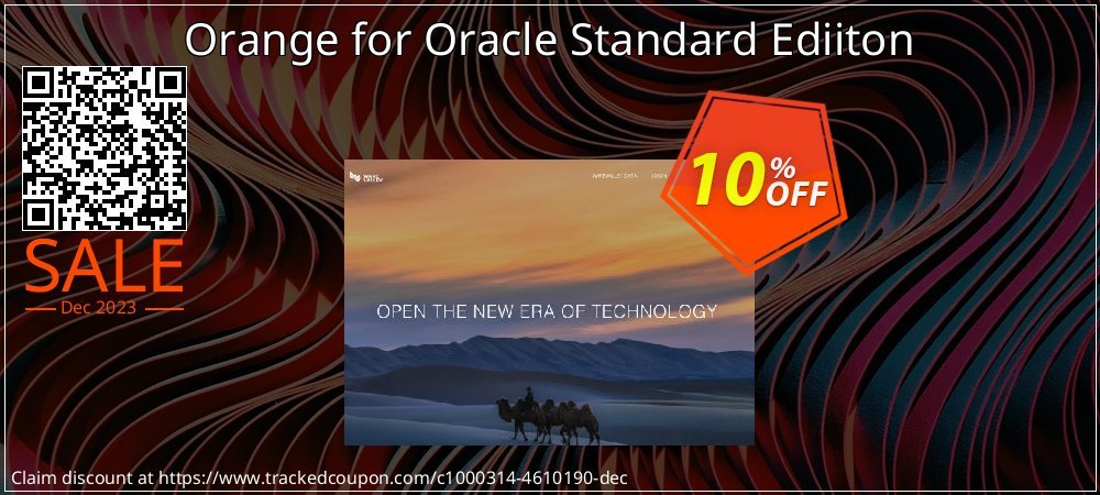 Orange for Oracle Standard Ediiton coupon on National Walking Day offering sales