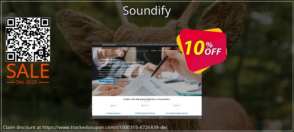 Soundify coupon on Tell a Lie Day super sale