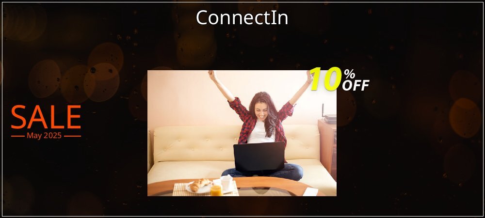 ConnectIn coupon on National Smile Day discount