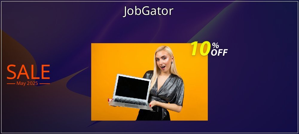 JobGator coupon on April Fools' Day offering sales