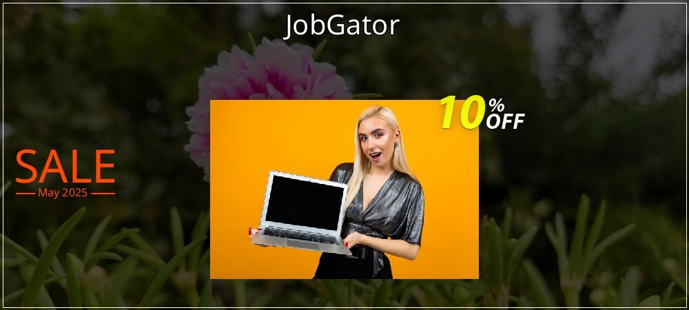 JobGator coupon on Virtual Vacation Day offering sales