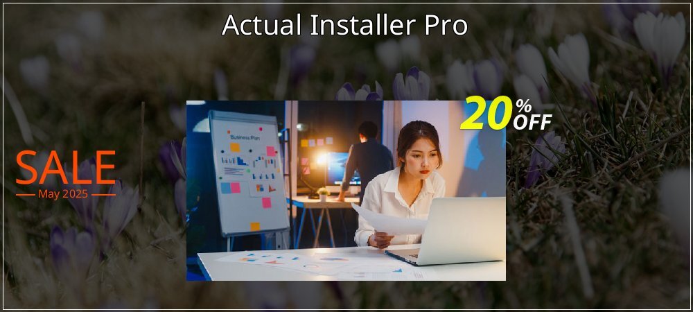 Actual Installer Pro coupon on Palm Sunday discount