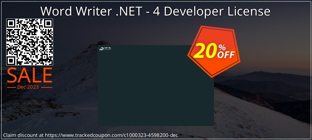 Word Writer .NET - 4 Developer License coupon on Hug Day deals