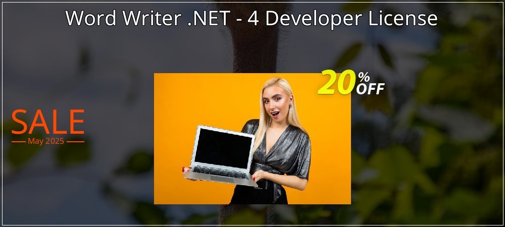 Word Writer .NET - 4 Developer License coupon on National Walking Day discount