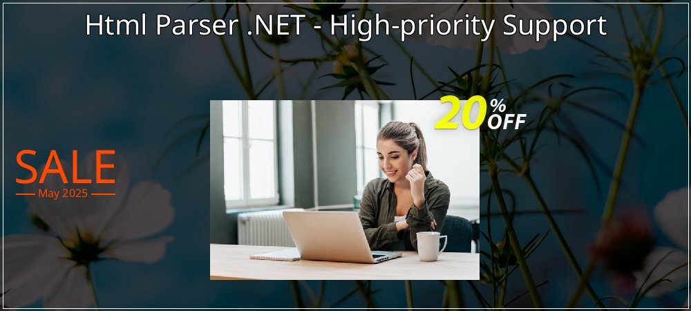 Html Parser .NET - High-priority Support coupon on National Walking Day offering discount