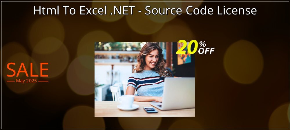 Html To Excel .NET - Source Code License coupon on Easter Day offering sales