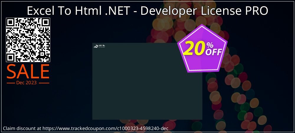 Excel To Html .NET - Developer License PRO coupon on Chinese New Year offering sales
