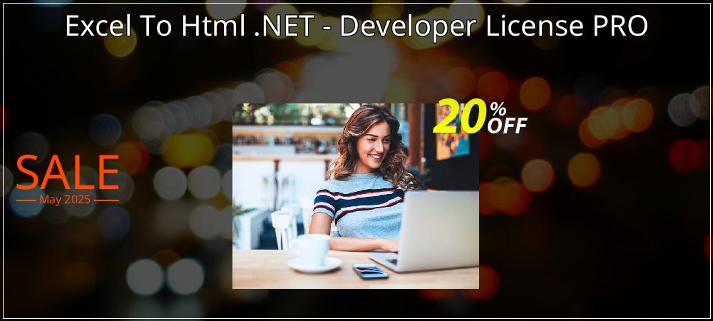 Excel To Html .NET - Developer License PRO coupon on Mother Day promotions