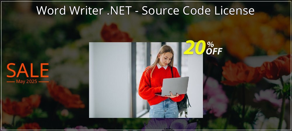 Word Writer .NET - Source Code License coupon on World Party Day promotions