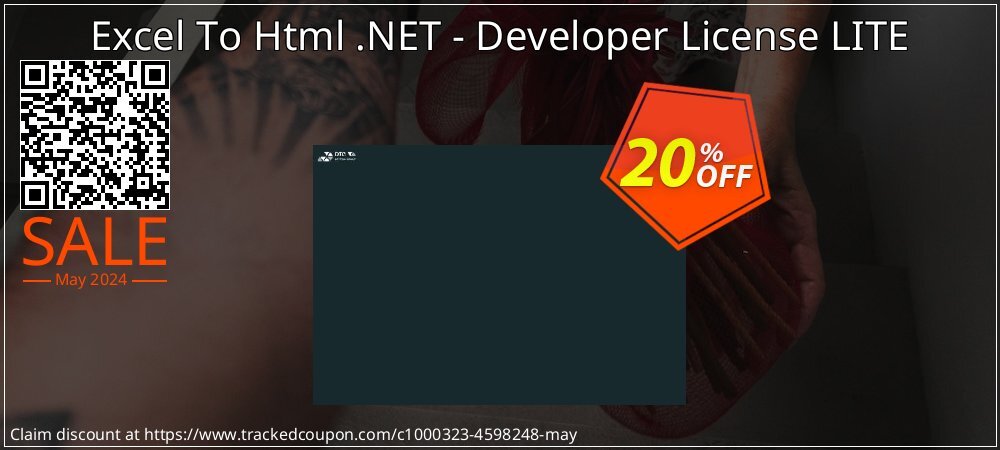 Excel To Html .NET - Developer License LITE coupon on Easter Day super sale