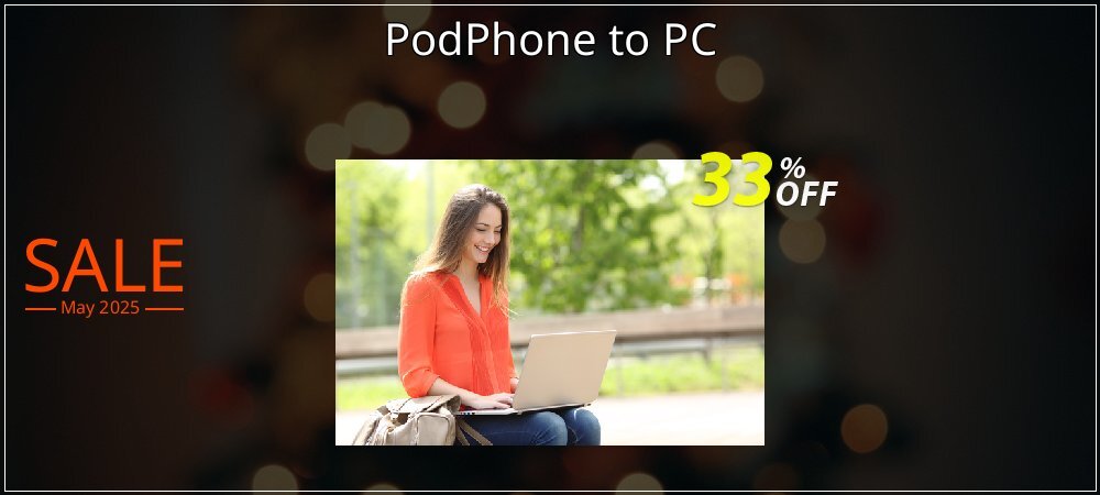 PodPhone to PC coupon on Tell a Lie Day sales