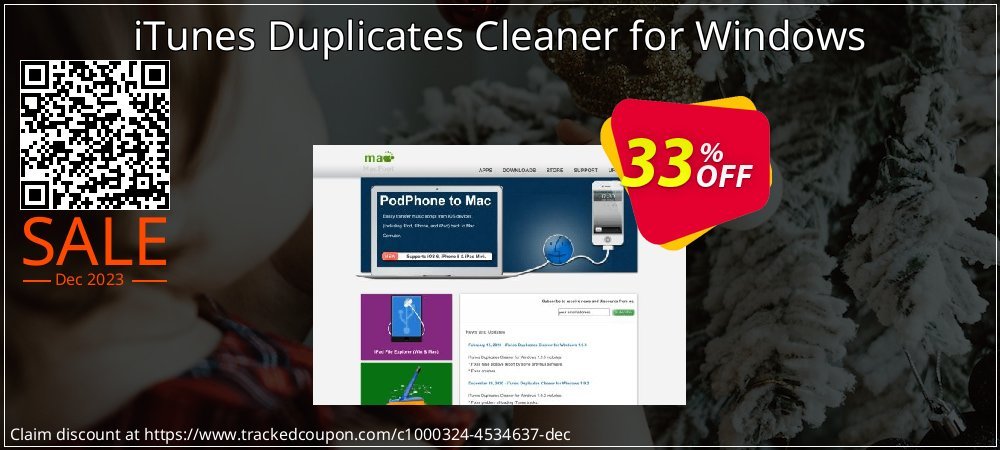iTunes Duplicates Cleaner for Windows coupon on April Fools' Day promotions