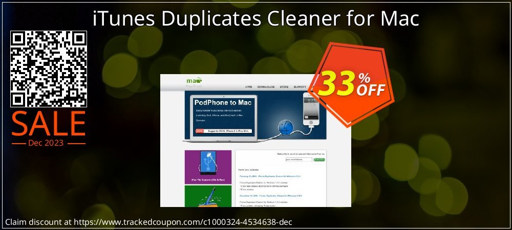 iTunes Duplicates Cleaner for Mac coupon on Constitution Memorial Day deals
