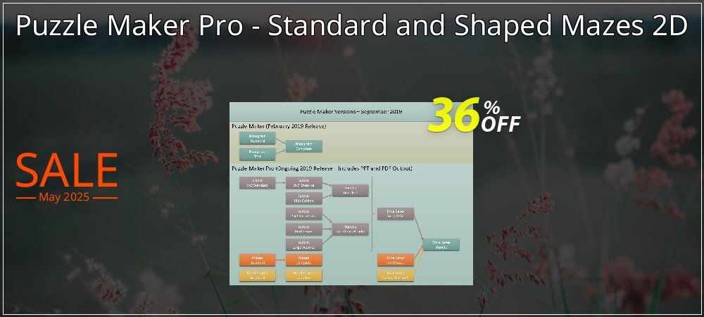 Puzzle Maker Pro - Standard and Shaped Mazes 2D coupon on National Loyalty Day deals
