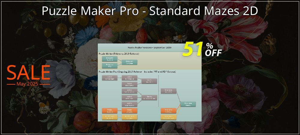 Puzzle Maker Pro - Standard Mazes 2D coupon on Constitution Memorial Day deals
