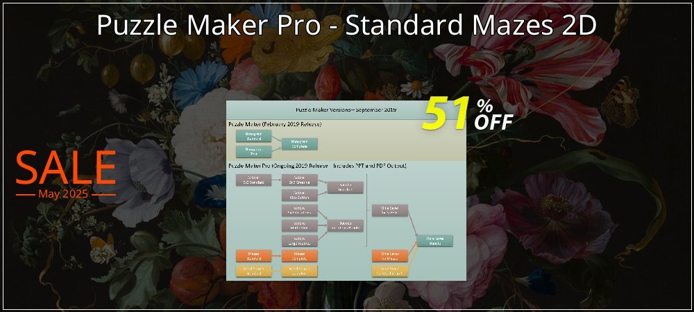 Puzzle Maker Pro - Standard Mazes 2D coupon on Easter Day sales