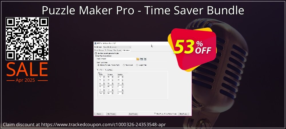 Puzzle Maker Pro - Time Saver Bundle coupon on Constitution Memorial Day offering discount