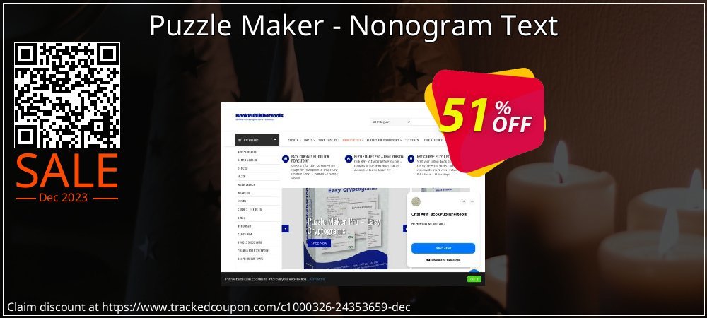 Puzzle Maker - Nonogram Text coupon on Tell a Lie Day super sale