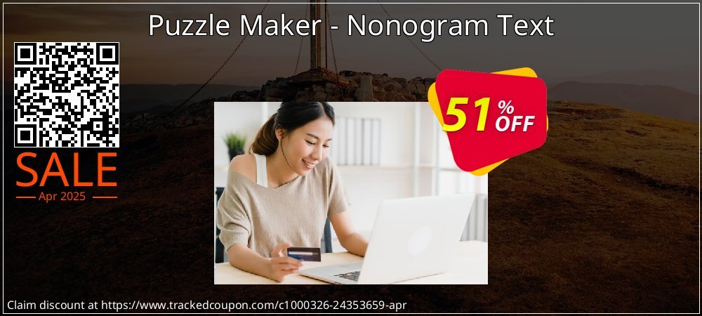 Puzzle Maker - Nonogram Text coupon on Tell a Lie Day super sale