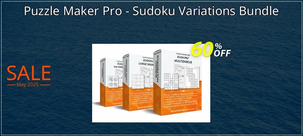 Puzzle Maker Pro - Sudoku Variations Bundle coupon on April Fools' Day discounts