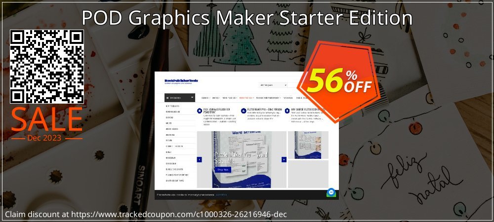POD Graphics Maker Starter Edition coupon on World Party Day offering sales
