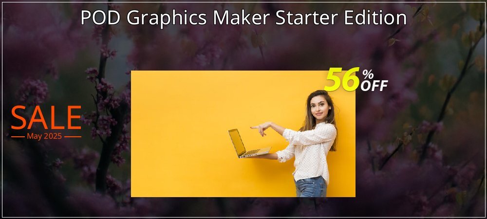 POD Graphics Maker Starter Edition coupon on World Party Day offering sales