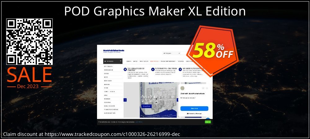 Get 58% OFF POD Graphics Maker XL Edition offering sales