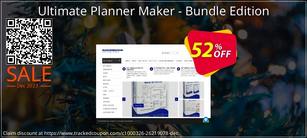 Ultimate Planner Maker - Bundle Edition coupon on New Year's Day discount