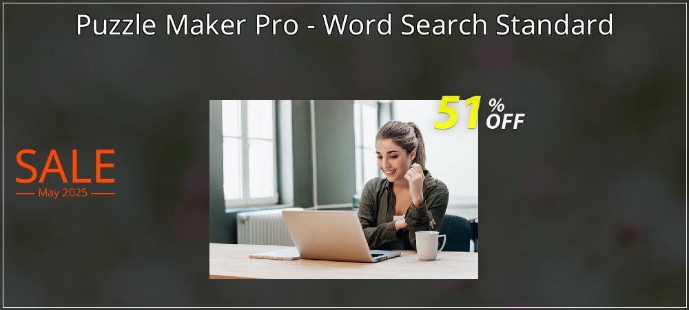 Puzzle Maker Pro - Word Search Standard coupon on April Fools' Day discounts