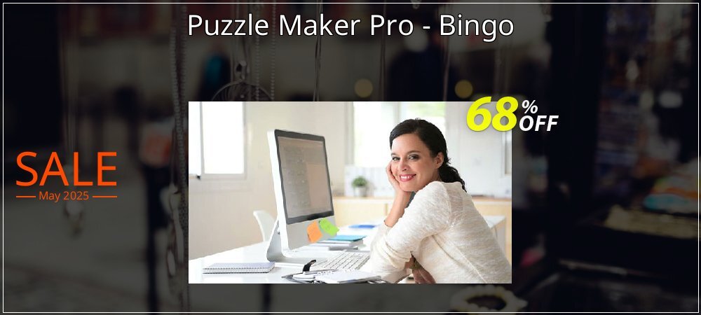 Puzzle Maker Pro - Bingo coupon on April Fools Day discounts