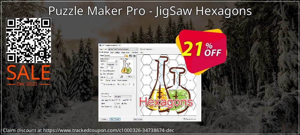 Puzzle Maker Pro - JigSaw Hexagons coupon on Tell a Lie Day offer