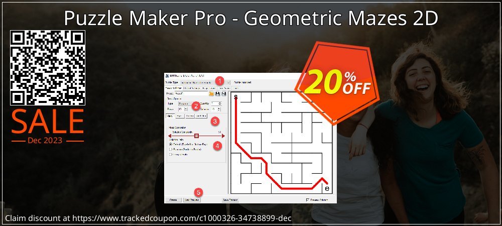 Puzzle Maker Pro - Geometric Mazes 2D coupon on World Password Day discount