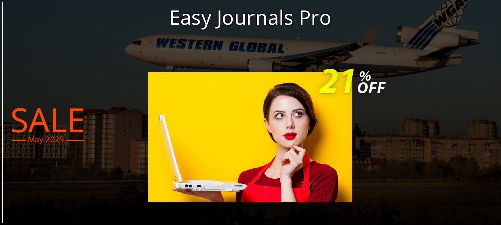 Easy Journals Pro coupon on April Fools' Day offering sales