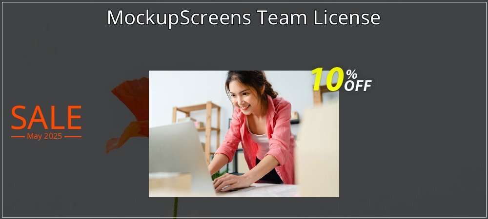 MockupScreens Team License coupon on World Party Day discount