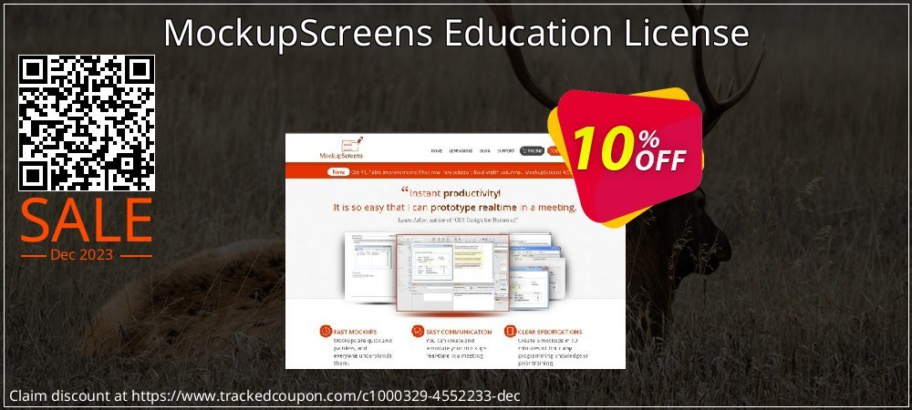 MockupScreens Education License coupon on Mario Day offering discount