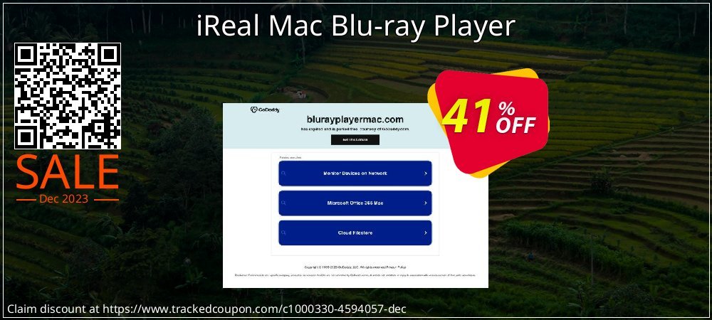iReal Mac Blu-ray Player coupon on Working Day promotions