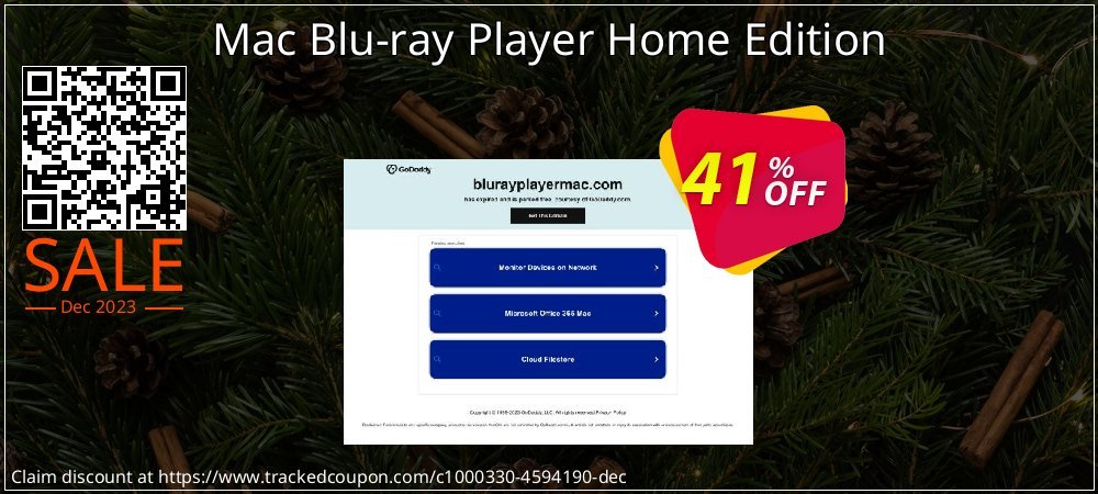 Mac Blu-ray Player Home Edition coupon on End year offering discount