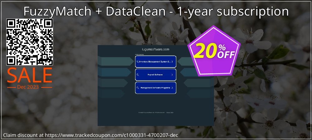 FuzzyMatch + DataClean - 1-year subscription coupon on World Wildlife Day offer