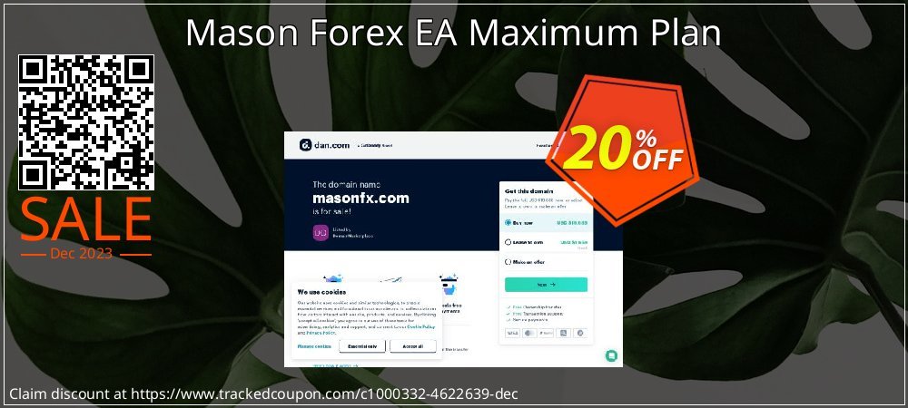 Mason Forex EA Maximum Plan coupon on World Password Day promotions