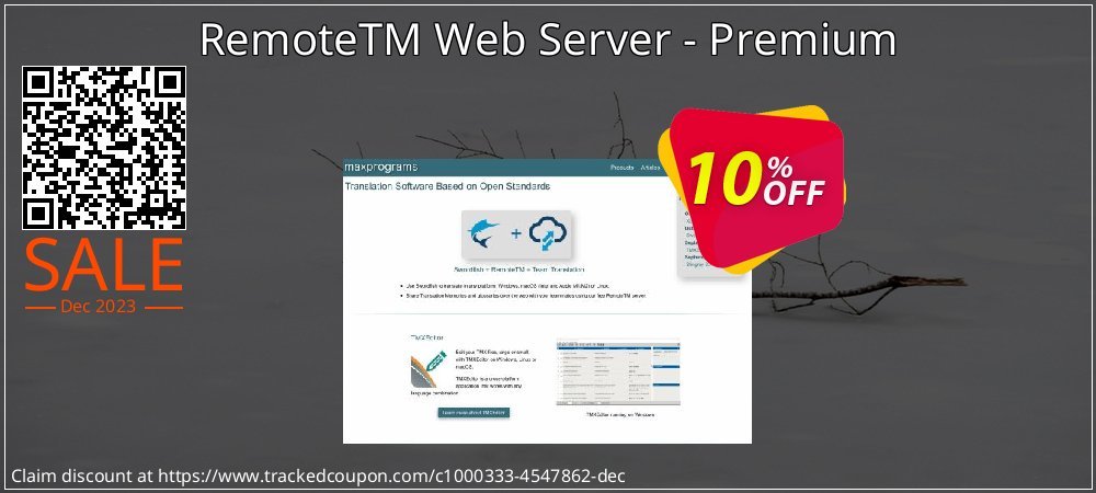 RemoteTM Web Server - Premium coupon on April Fools' Day discount