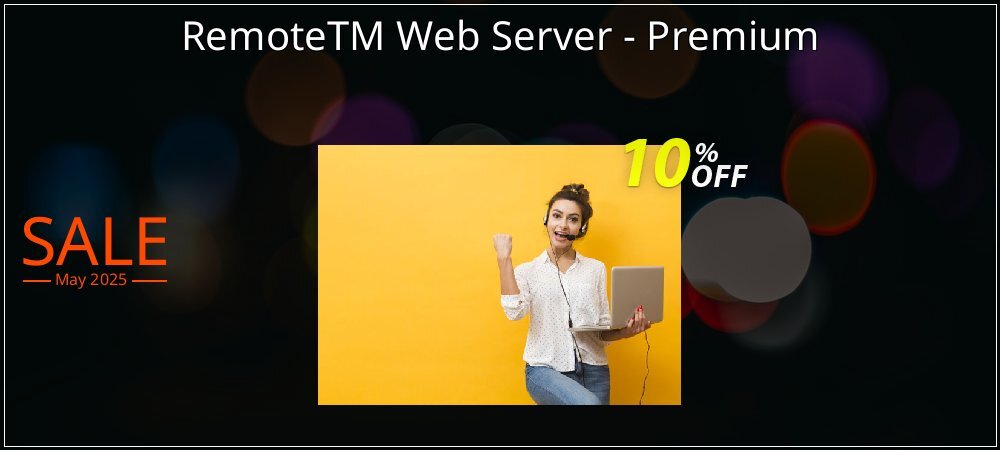 RemoteTM Web Server - Premium coupon on April Fools' Day discount